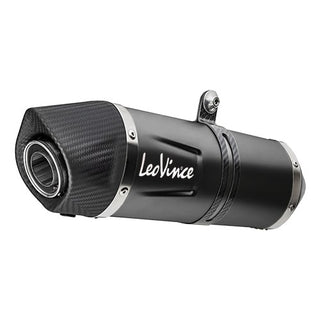 LeoVince LV One Evo Stainless Black Slip-On Exhaust Triumph Tiger 900 GT / Rally / Pro 2024+