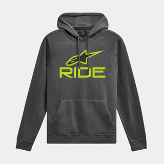 Alpinestars Ride V3 Hoodie - Charcoal/Lime/Black