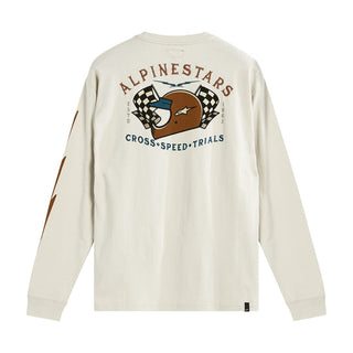 Alpinestars Full Face Long Sleeve Tee - Off White