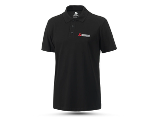 Akrapovic Men's Polo Shirt - Black - MotoHeaven