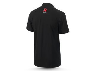 Akrapovic Men's Polo Shirt - Black - MotoHeaven