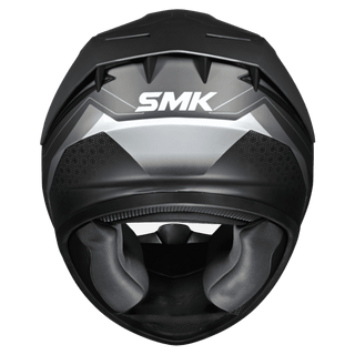 SMK Stellar Sport Flight (MA266) Full Face Helmet - Matt Black/Grey
