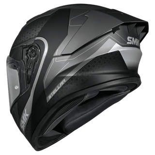 SMK Stellar Sport Flight (MA266) Full Face Helmet - Matt Black/Grey