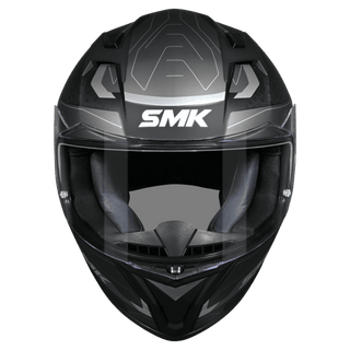 SMK Stellar Sport Flight (MA266) Full Face Helmet - Matt Black/Grey