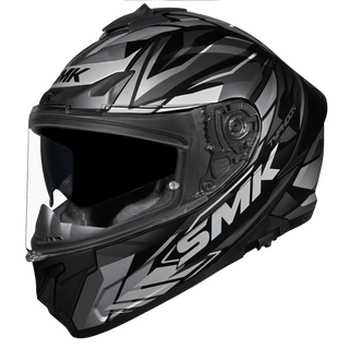 SMK Typhoon 06 Rival (MA266) Full Face Helmet - Matt Black/Grey