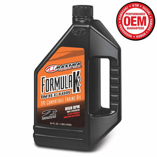 Maxima Formula K2 Injector 2T 100% Synthetic 1.9L Engine Oil