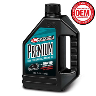 Maxima Premium 4T 20W50 1.0L Engine Oil