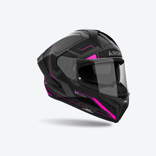 Airoh Matryx Rocket Full Face Helmet - Pink Matt