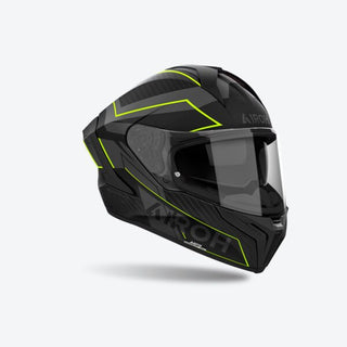 Airoh Matryx Sentinel Full Face Helmet - Yellow Matt