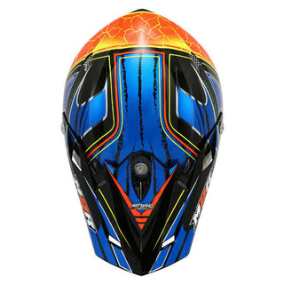 M2R Replacement Peak for X4.5 Metcalfe Replica PC-2 Helmet - Blue