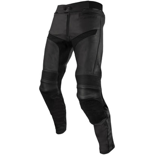 Argon Calibre Perforated Leather Pants - Black