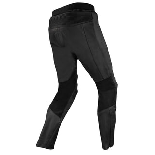 Argon Calibre Perforated Leather Pants - Black