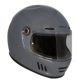 Merlin Revival Vintage Full Face Helmet - Nardo Grey