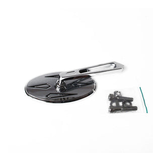 Whites Mirror Oval Cruiser Right-hand Short Stem