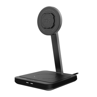 Quad Lock Mount Dual Desktop Wireless Charger