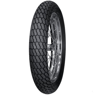 Mitas Flat Track H18 140/80-19 TT NHS (27.5 X 7.5-19) Green Stripe Rear Tyre