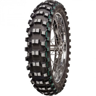 Mitas Terraforce MX S-M Super Light Green Stripe 110/100-18 Dot 64M Motocross Rear Tyre