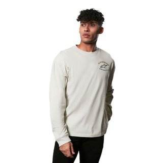 Alpinestars Full Face Long Sleeve Tee - Off White