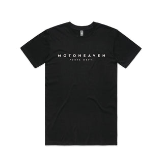 MotoHeaven Parts Department Tee - Black