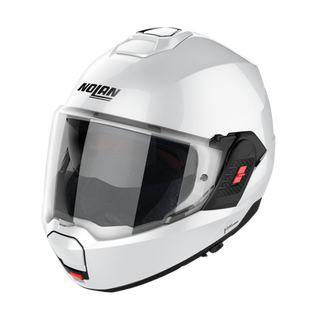 Nolan N120-1 Flip Over Classic Helmet - Metal White