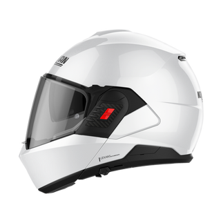 Nolan N120-1 Flip Over Classic Helmet - Metal White