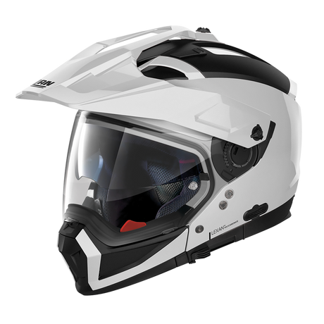 Nolan N70-2 X Adventure Classic Helmet - Metal White