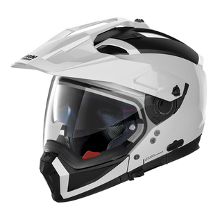 Nolan N70-2 X Adventure Classic Helmet - Metal White