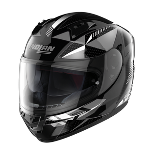 Nolan N60-6 Full Face Classic Helmet - Black Silver White