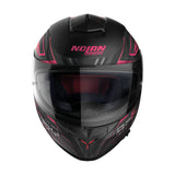 Nolan N80-8 Full Face Classic Helmet - Flat Black Pink