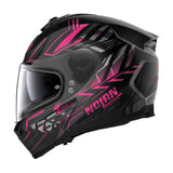 Nolan N80-8 Full Face Classic Helmet - Flat Black Pink