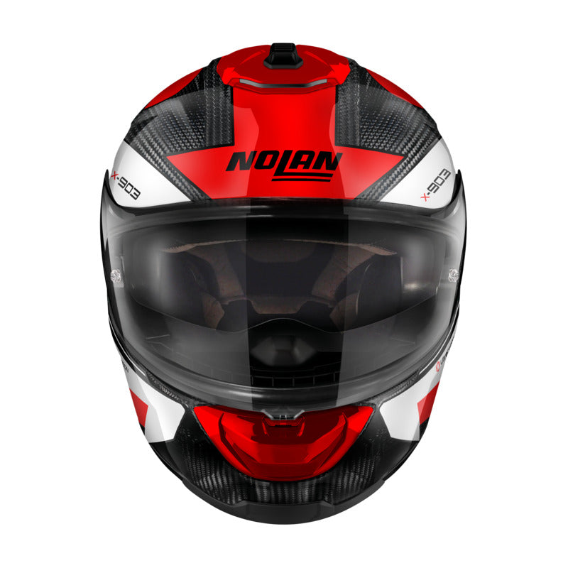 Nolan X-903 Uc Full Face Starlight Helmet - Carbon Red White