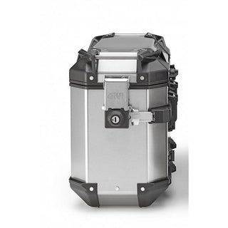 GIVI Trekker Outback EVO Case Silver - 48L (Single Case - LH Side Only)