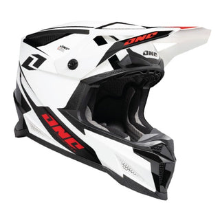 One Industries X-297 Tazer Full Face Helmet - White/Red