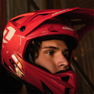 One Industries X-297 Focus Full Face Helmet - Electric Red