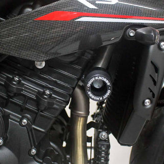 Oggy Knobbs Frame Sliders - Suzuki 1050 Street Triple 16-20 - Black
