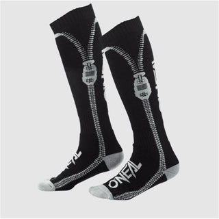 O'Neal 2027 Pro MX Zipper Socks - Black