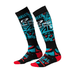 O'Neal 2027 Pro MX Ride Socks - Black/Blue