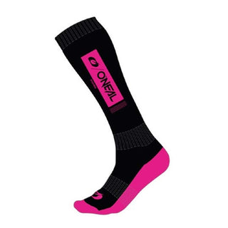 O'Neal 2027 Pro MX Racewear Socks - Black/Pink