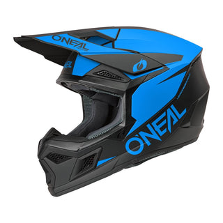 O'Neal 27 3SRS Solid Full Face Helmet - Blue/Black