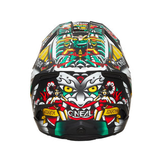 O'Neal 27 3SRS Youth Inked Full Face Helmet - Matte Multi