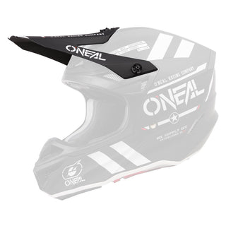 O'Neal 5SRS Warhawk V.24 Helmet Replacement Peak - Black