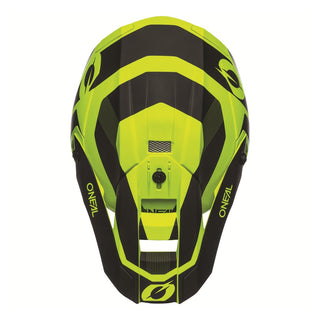 O'Neal 10SRS Compact Full Face Helmet - Black/Neon Yellow