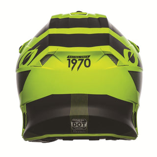 O'Neal 10SRS Compact Full Face Helmet - Black/Neon Yellow