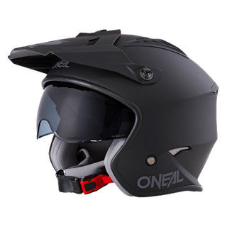O'Neal 27 Volt Solid Open Face Helmet - Black