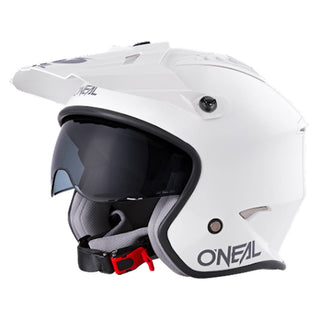 O'Neal 27 Volt Solid Open Face Helmet - White