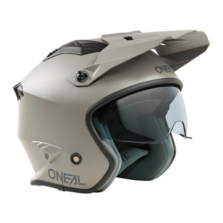 O'Neal Volt Solid Open Face Helmet - Matte Grey