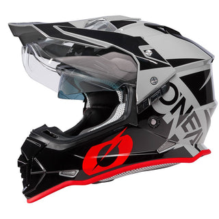 O'Neal 27 Sierra R Full Face Helmet - Black/Grey/Red