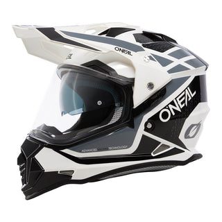O'Neal 27 Sierra R Full Face Helmet - Gloss White/Black/Grey