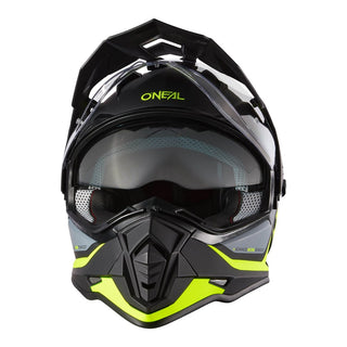 O'Neal 27 Sierra R Full Face Helmet - Matte Neon Yellow/Black/Grey