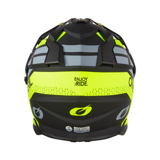 O'Neal 27 Sierra R Full Face Helmet - Matte Neon Yellow/Black/Grey